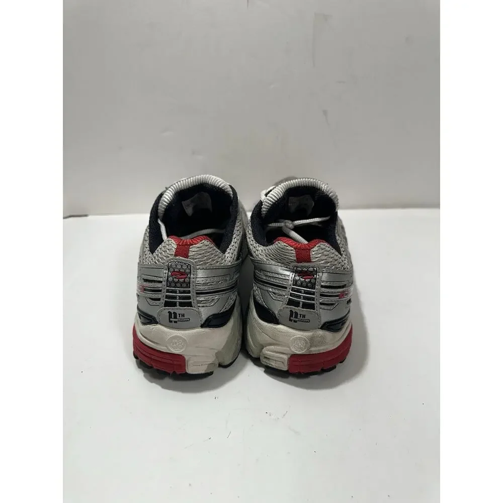 Brooks Adrenaline GTS 11th Edition Men’s Sz 11 Silver Red Running Shoes Sneakers